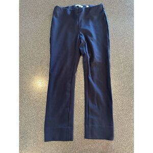 Vince. Navy Blue Dress Pants Elastic Waist Stretchy‎ Small